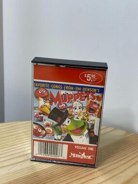 Favorite songs from Jim Henson's Muppets Volume one 1 Cassette Tape 1986 vintage